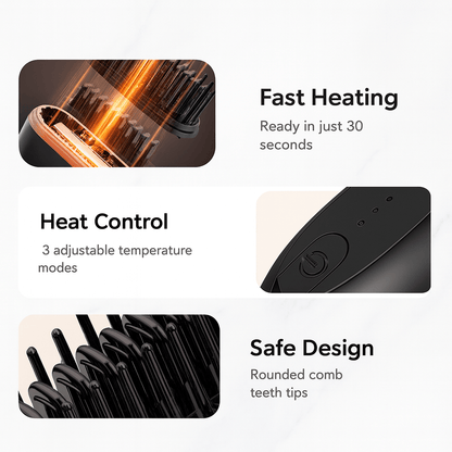 Mini Wireless Hair Straightener